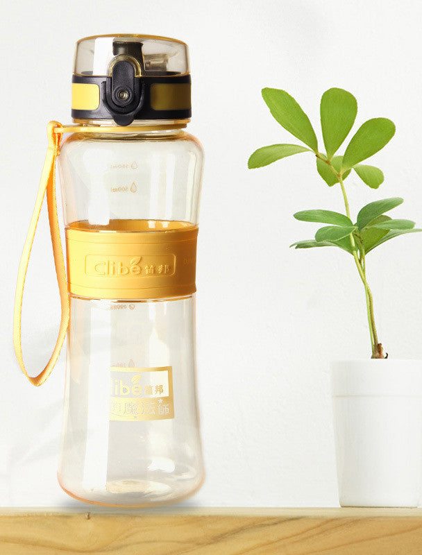 Leak-Proof Seal Large Capacity Nozzle Sport Bicycle Plastic Tritan My Water Bottles Cup With Cover Lip Filter BPA