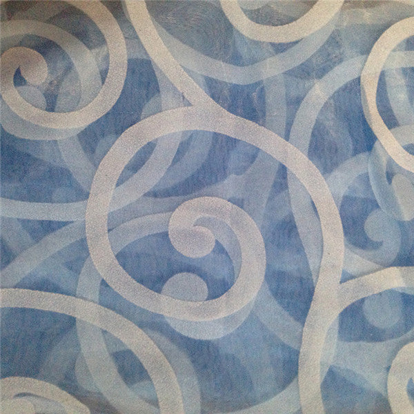 Pastoral Floral Tulle Voile Door Scarf Valances Drape Sheer Window Curtains