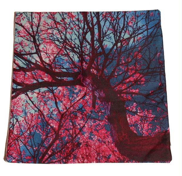 Online discount shop Australia - 45* 45cm Multi Pattern Cushion Cover Peacock Elephant Cotton Linen Pillow Case Cushion Cover Home Decor office Cushion Covers