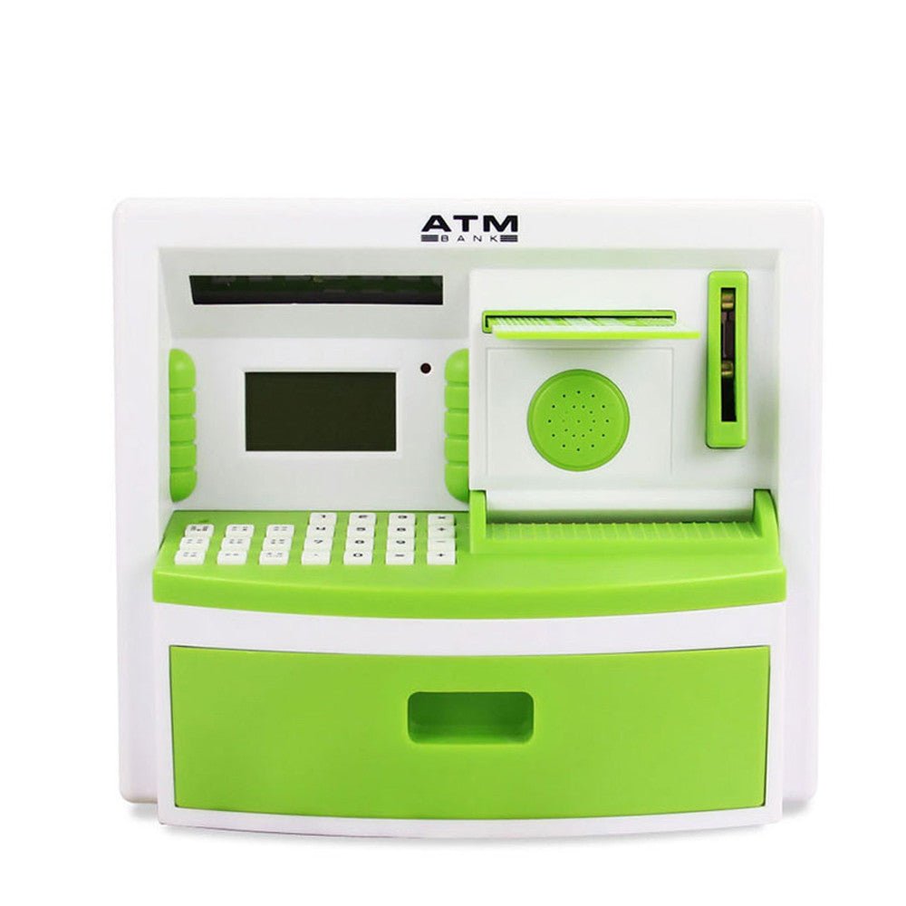 Online discount shop Australia - Electronic Digital Piggy Bank Mini ATM Money Box Safety Music Password Saving Coins Cash Speech as Children Gift