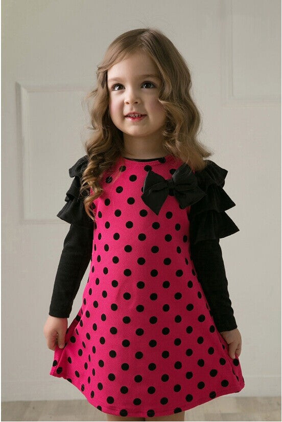 Online discount shop Australia - Dot girls' dresses, children's clothes, children's princess gauze clothes, girl dress