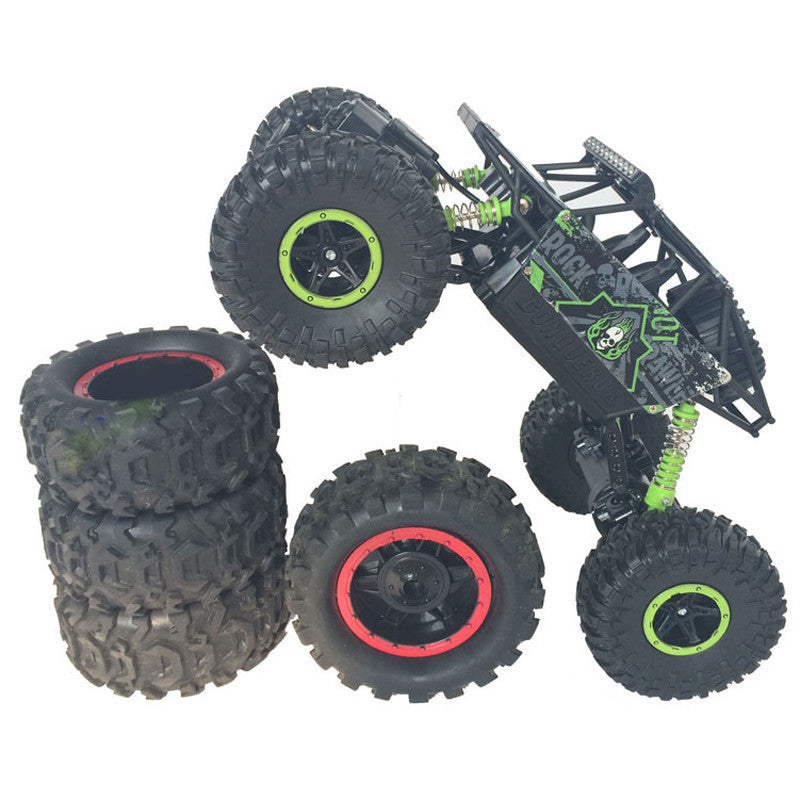 RC Car 4x4 Driving Rock Crawlers Off-Road Car Bigfoot Double Motors Drive Car 4CH 4WD Competitive Remote Control Car Model Toys