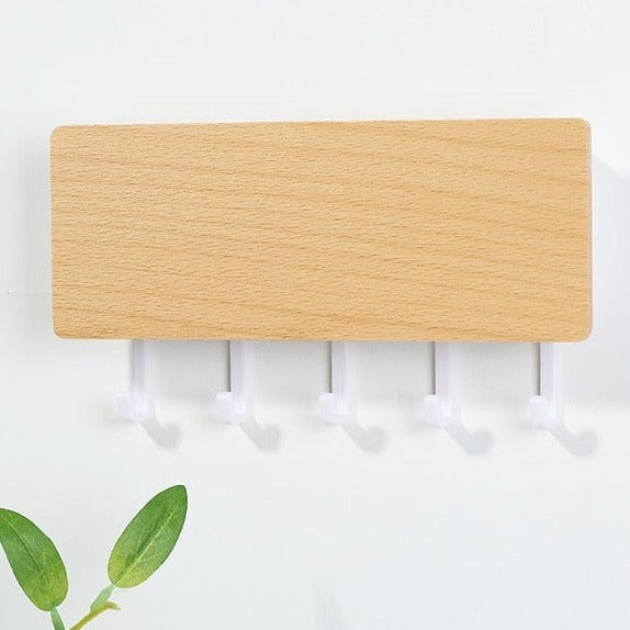 New Wall-hung Type Wooden Decorative Wall Shelf Sundries Storage Box Prateleira Hanger Organizer Key Rack Wood Wall Shelf
