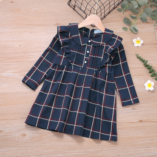 Children Clothing Dress New Lovely  Princess Dress Printing Flowers Kids Dresses Girls Dress