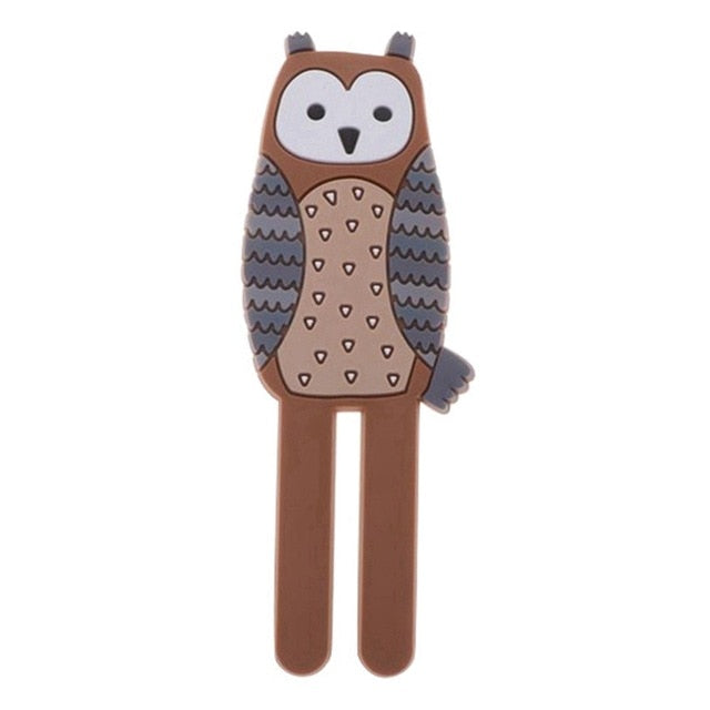 Unique Multifunctional Cute Animals Magnetic Hooks Removable Decorative Fridge Sticker Refrigerator Message Magnet Key Holder
