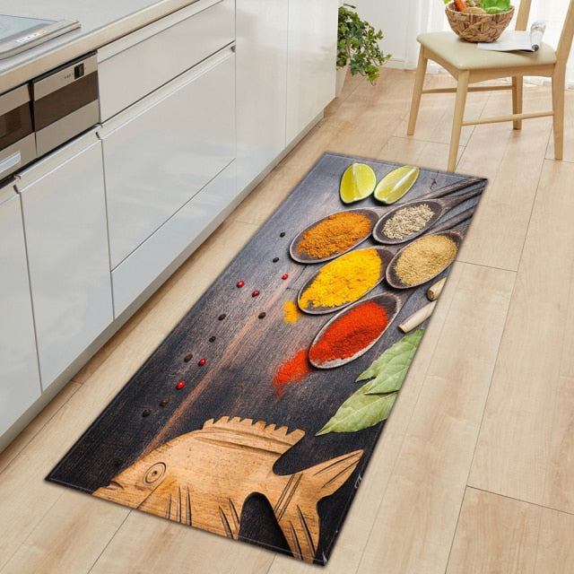 Modern Living Room Rug Kitchen Mat Home Entrance Doormat Bedroom Bedside Decor Carpet Hallway Balcony Bath Anti-Slip Floor Mat