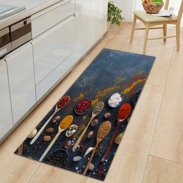 Modern Living Room Rug Kitchen Mat Home Entrance Doormat Bedroom Bedside Decor Carpet Hallway Balcony Bath Anti-Slip Floor Mat