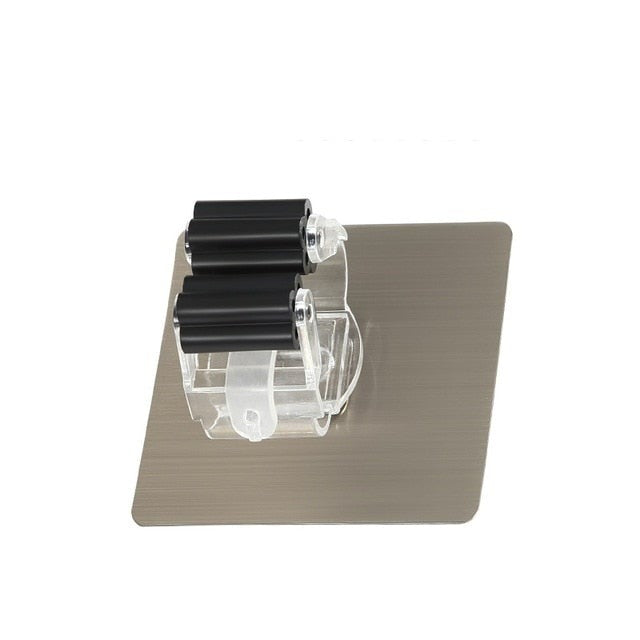 Adhesive Multi-Purpose Hooks Wall Mounted Mop Organizer Holder Broom Hanger Hook Kitchen bathroom Strong Hooks