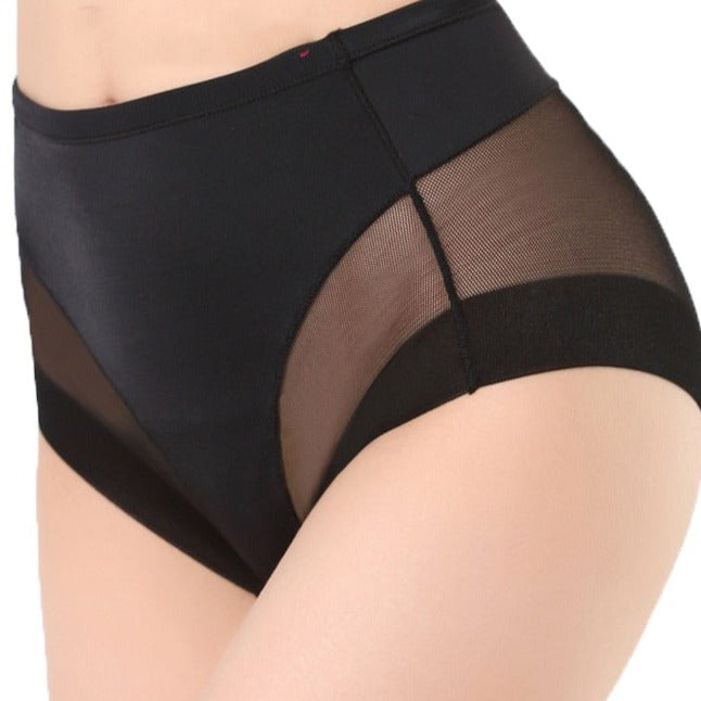 Seamfree Breathable Mesh Intimates Body Shaping Panties Female Pants High Elastic Control Brief Slimming Belly Underwear