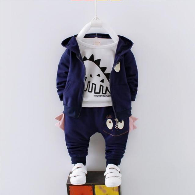 Baby Boy Sports Suit Clothing Sets Kids Floral Clothes For Birthday Formal Outfits Suit Fashion Tops Shirt + Pants 3pcs