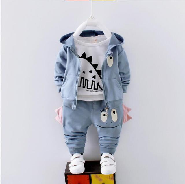 Baby Boy Sports Suit Clothing Sets Kids Floral Clothes For Birthday Formal Outfits Suit Fashion Tops Shirt + Pants 3pcs