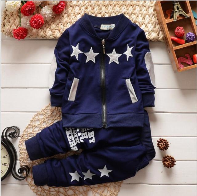 Baby Boy Sports Suit Clothing Sets Kids Floral Clothes For Birthday Formal Outfits Suit Fashion Tops Shirt + Pants 3pcs