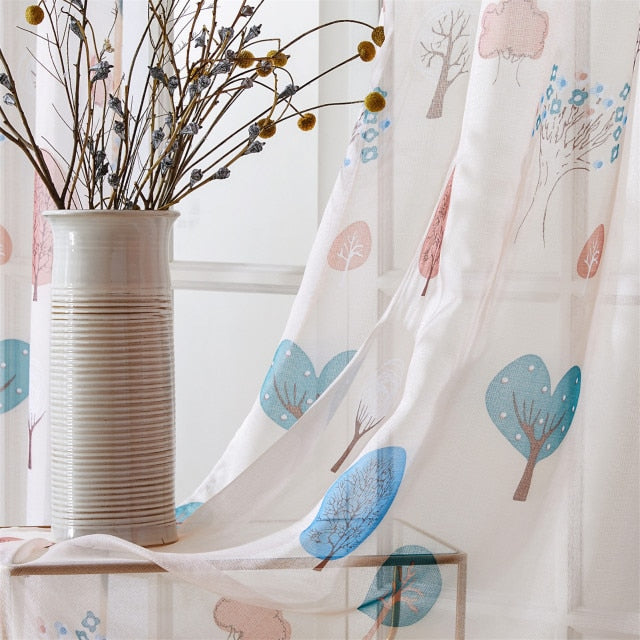 Blue Planet Star Blackout Curtains For Kids Room Curtains For Living Room Bedroom Baby Room Sheer Curtains Window Drapes Tulle