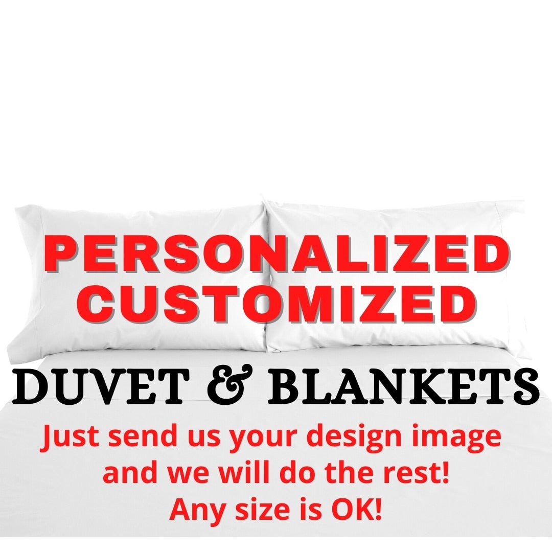 Luxury 3D Personalized Customization Print 2/3Pcs Comfortable Duvet Cover PillowCase Bedding Sets