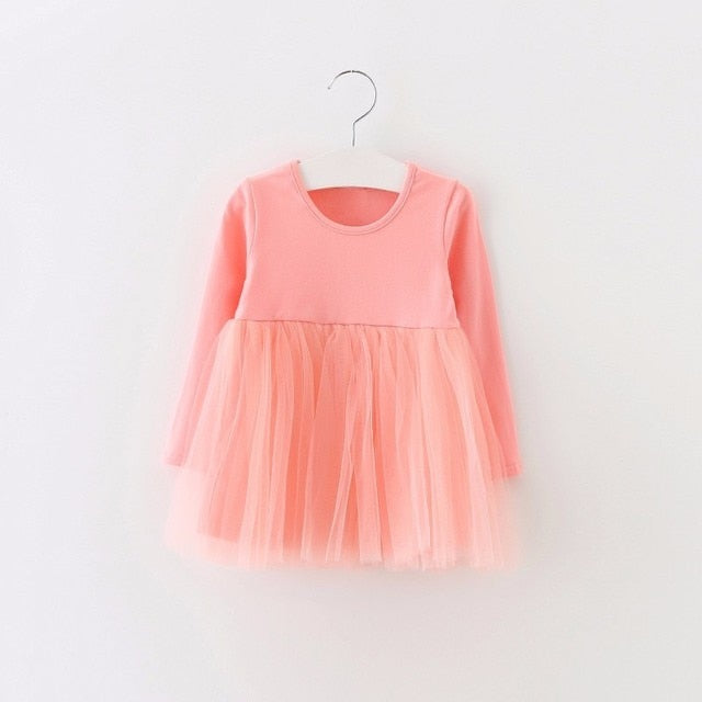 Sleeveless Strap Tulle Baby Girl Dress First Birthday Girl Party Princess Dress Toddler Girl Clothes