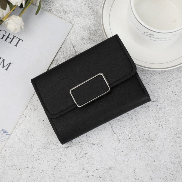 Fashionable New Women Long Wallets Pure Color Wool Ball Bow Clutch Bag Women&#39;s Long Bag Card Bag Coin Purse