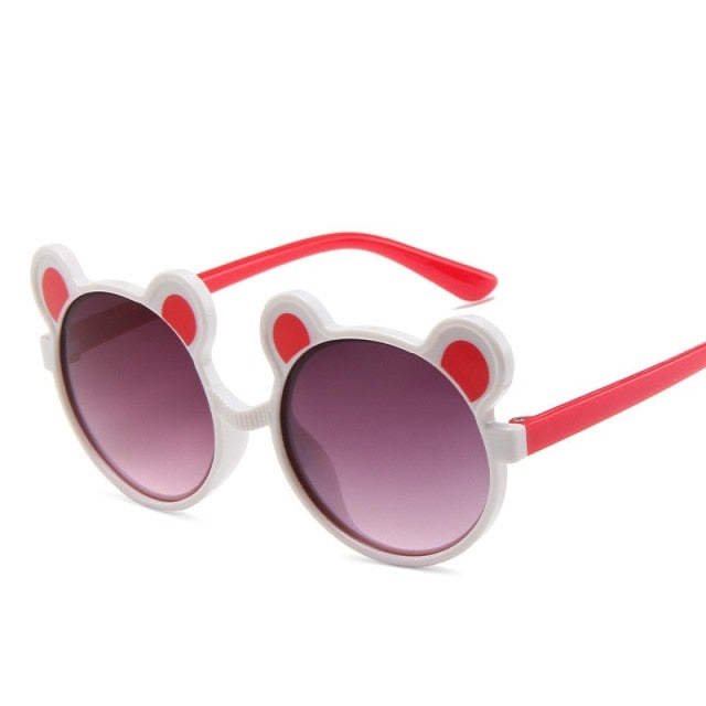 Summer Girl Boys Cute Sunglasse Animal Cartoon Flower Wings Outdoor  Children Lovely Vintage Sunglasses Protection Classic Kids