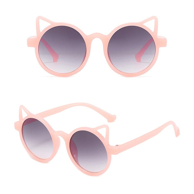 Summer Girl Boys Cute Sunglasse Animal Cartoon Flower Wings Outdoor  Children Lovely Vintage Sunglasses Protection Classic Kids
