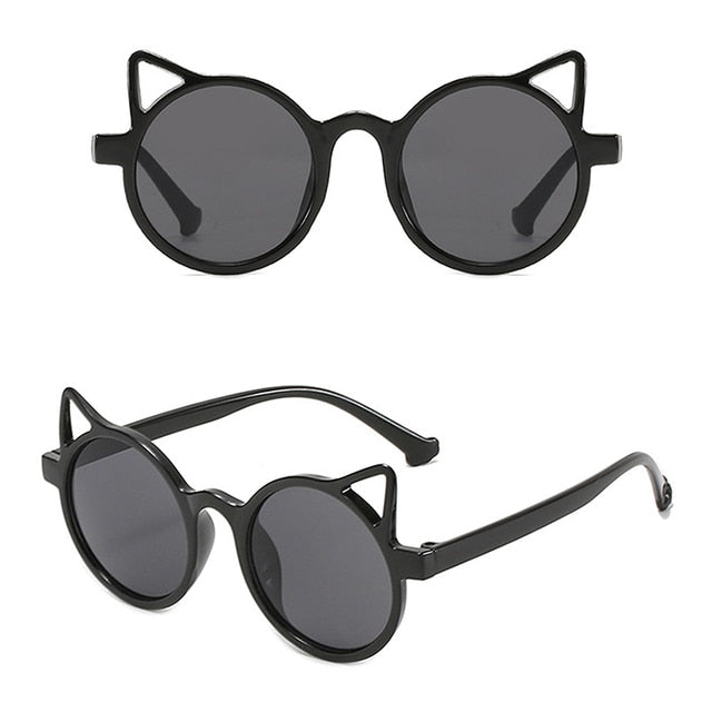 Summer Girl Boys Cute Sunglasse Animal Cartoon Flower Wings Outdoor  Children Lovely Vintage Sunglasses Protection Classic Kids