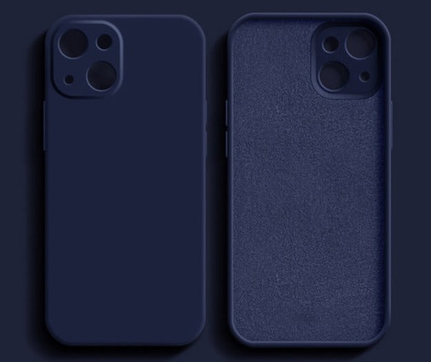 Liquid Silicone Phone Case For iPhone 11 12 13 Pro Max Mini XS Max X XR 7 8 Plus SE2 Full Lens Protection Cover