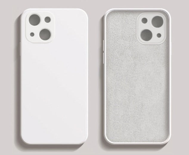 Liquid Silicone Phone Case For iPhone 11 12 13 Pro Max Mini XS Max X XR 7 8 Plus SE2 Full Lens Protection Cover