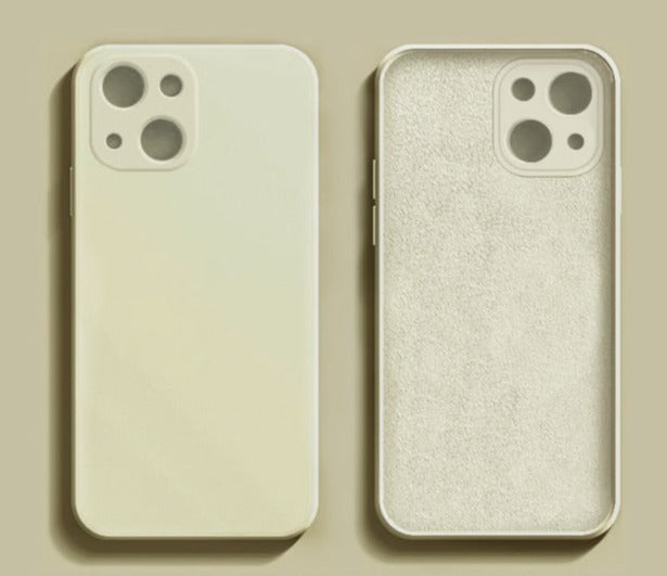 Liquid Silicone Phone Case For iPhone 11 12 13 Pro Max Mini XS Max X XR 7 8 Plus SE2 Full Lens Protection Cover