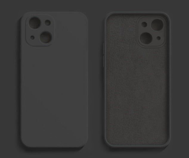 Liquid Silicone Phone Case For iPhone 11 12 13 Pro Max Mini XS Max X XR 7 8 Plus SE2 Full Lens Protection Cover