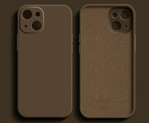 Liquid Silicone Phone Case For iPhone 11 12 13 Pro Max Mini XS Max X XR 7 8 Plus SE2 Full Lens Protection Cover