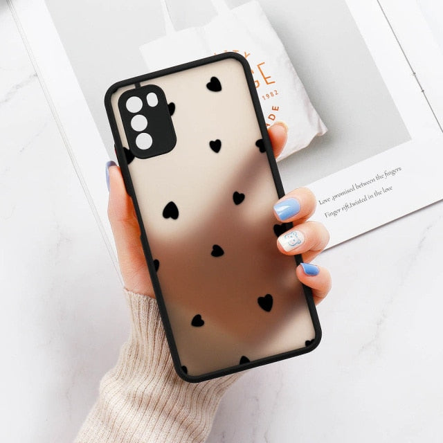 S21 Case for Samsung A52 Case A12 A51 A32 Flower Cover Samsung Galaxy A52S S21 Ultra S20 FE Plus A22 A50 A72 A31 A71 A21S Fundas