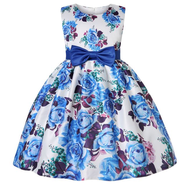 Formal Ball Gown Kids Dresses For Girls Elegant Princess Clothing Carnival Costumes Wedding Party