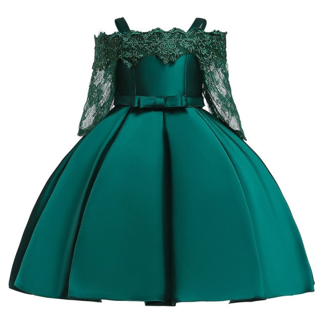 Formal Ball Gown Kids Dresses For Girls Elegant Princess Clothing Carnival Costumes Wedding Party