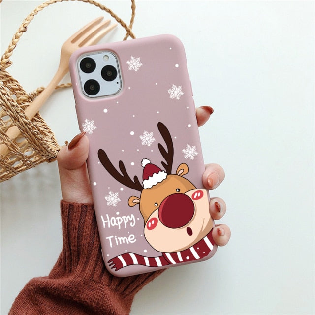 Cartoon Silicone Phone Case iPhone 13 Pro Max 6 XR XS Soft TPU Candy Cases for iPhone 11 7 8 Plus SE2 Cover