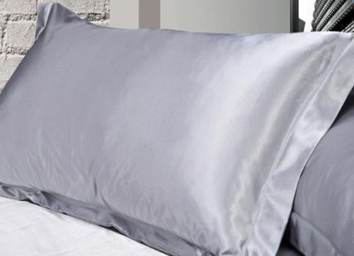 Simple Design Emulation Silk Satin Pillowcase Single Pillow Cover Multicolor 48*74cm #75280