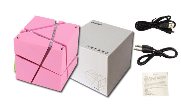 Lofree Qone7 EDGE Portable Mini Bluetooth Speaker LED 3W Stereo Sound Box Mp3 Player Subwoofer Speakers Built-in 500mAh Battery