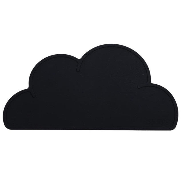 47x26cm Silicone Placemat Bar Mat Baby Kids Cloud Shaped Plate Mat Table Mat Set Home Kitchen Pads Table Decoration