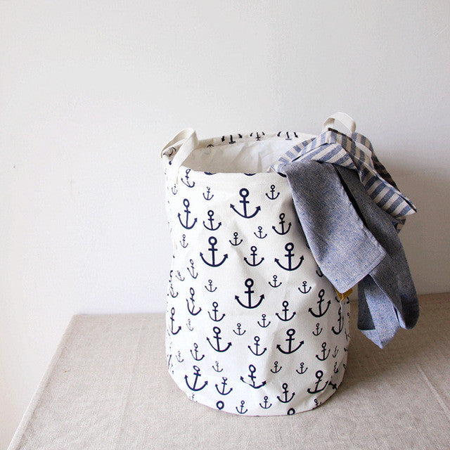 Patterns Laundry Basket Dirty Clothes Storage Basket Folding Storage Basket Toys Home Storage Bag Laundry Basket #87109