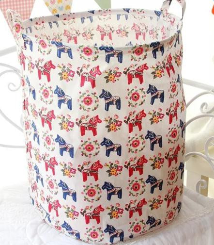 Patterns Laundry Basket Dirty Clothes Storage Basket Folding Storage Basket Toys Home Storage Bag Laundry Basket #87109