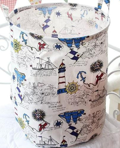 Patterns Laundry Basket Dirty Clothes Storage Basket Folding Storage Basket Toys Home Storage Bag Laundry Basket #87109