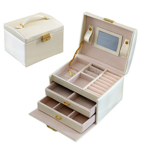 Beauty Vanity Cosmetic Case Birthday Gift Makeup Organizer Storage Travel Train Cases Lipstick Storage Organizer Bag Makeup Case