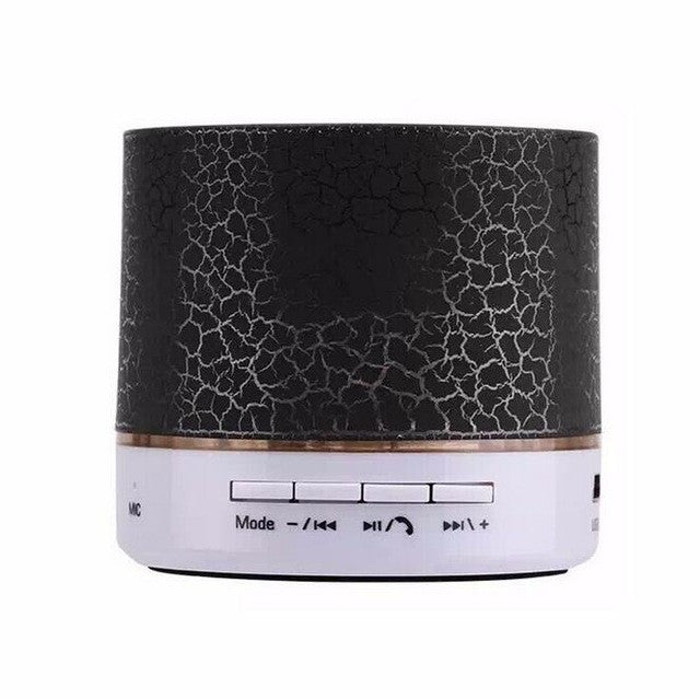 LED MINI Bluetooth Speaker BS008 Wireless Portable Music Speaker Sound Box Subwoofer TF USB Loudspeakers For phone PC