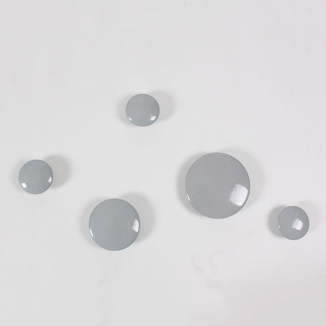 Hanger floor bag wall hanger wood dots hook rack hook the Dots coat hooks clothes hanger rack hanger for fashion coat rack