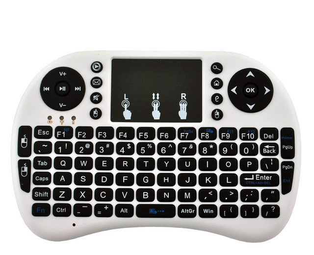 i8 Mini Wireless Keyboard 2.4ghz English Russian Air Mouse Keyboard Touchpad Remote Control For tablet laptop Android TV Box