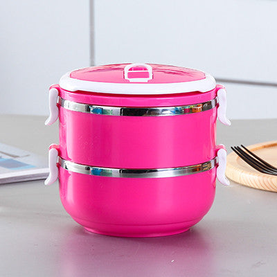 Korean Stainless Steel Thermos Bento Lunch Box for Kids Thermal Food Container Food Box Lunchbox Portable