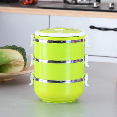 Korean Stainless Steel Thermos Bento Lunch Box for Kids Thermal Food Container Food Box Lunchbox Portable