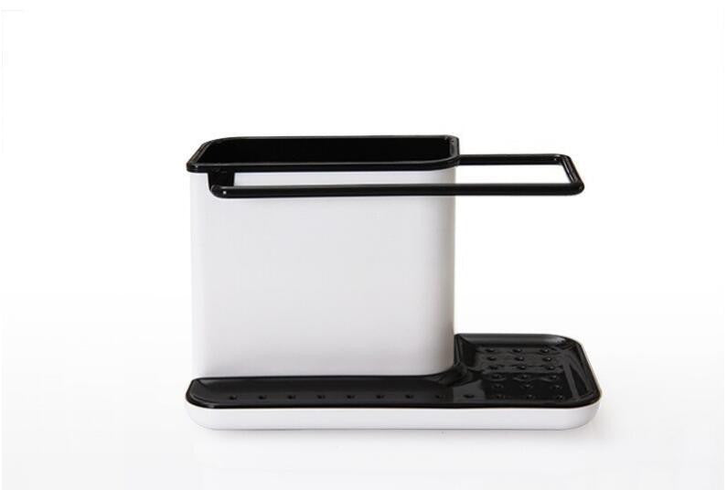 Online discount shop Australia - 3 in 1 Glove Storage Debris Rack Dishclout Storage Box Kitchen Stands Utensils Cleaning Tools