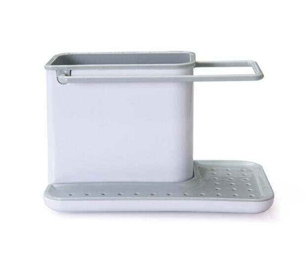 Online discount shop Australia - 3 in 1 Glove Storage Debris Rack Dishclout Storage Box Kitchen Stands Utensils Cleaning Tools