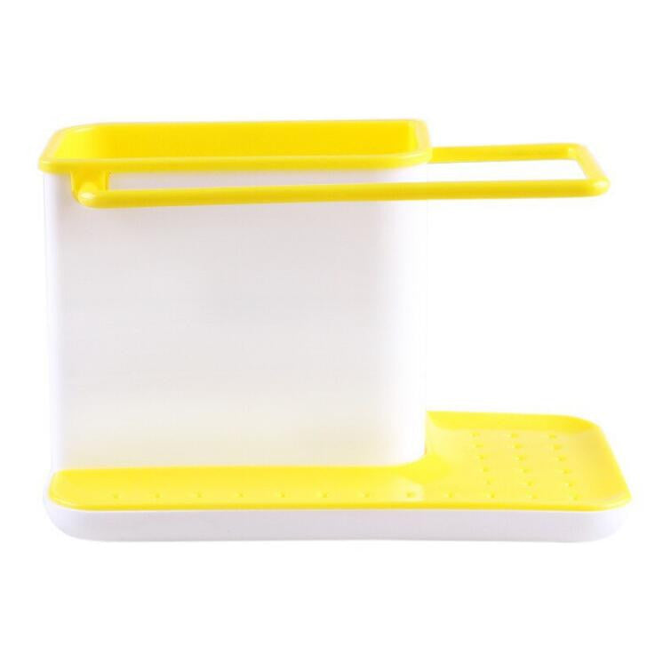 Online discount shop Australia - 3 in 1 Glove Storage Debris Rack Dishclout Storage Box Kitchen Stands Utensils Cleaning Tools