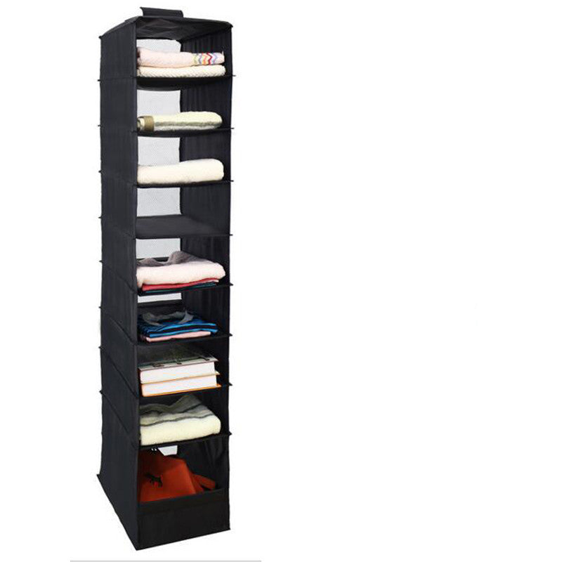 Online discount shop Australia - 9 Cell Hanging Box Underwear Sorting Clothing Shoe Jean Storage Mails Door Wall Closet Organizer Closet Organizadores Bag