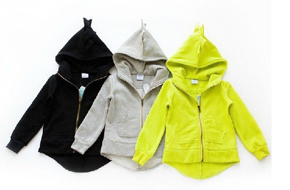 New 2015 baby The dinosaur hoodies kids jackets & coat boys girls outerwear baby spring autumn winter Long sleeve sweatshirts - CelebritystyleFashion.com.au online clothing shop australia