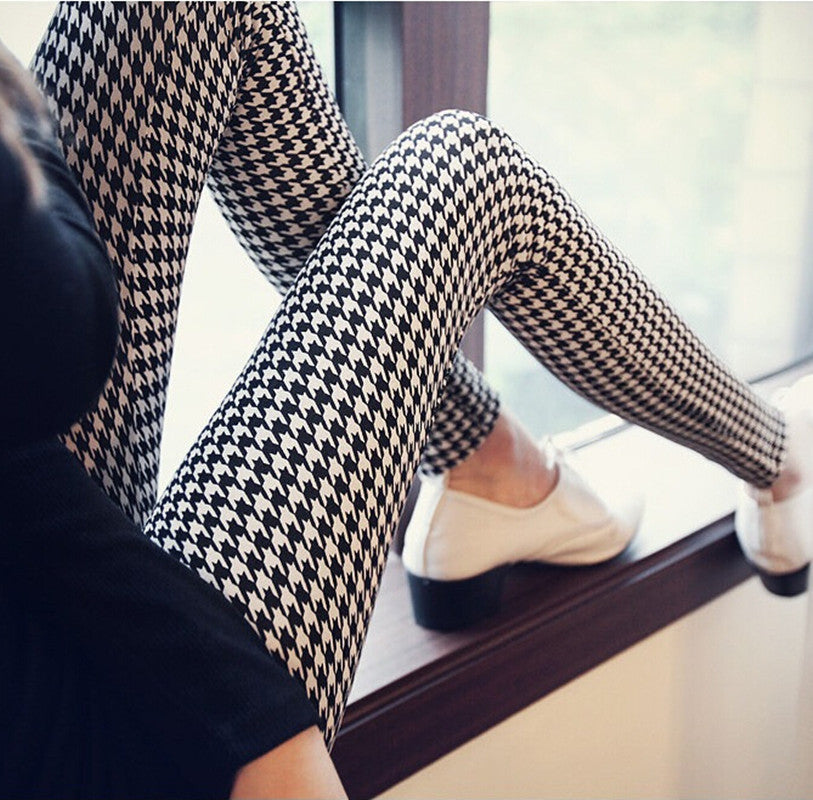 Online discount shop Australia - High Elastic Design Vintage graffiti Leggings Floral patterned Print Leggins